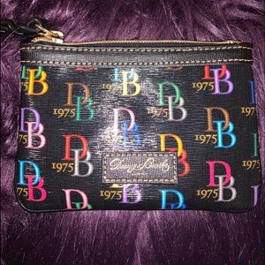 DB75 Multicolor Black Shinny Coin wallet